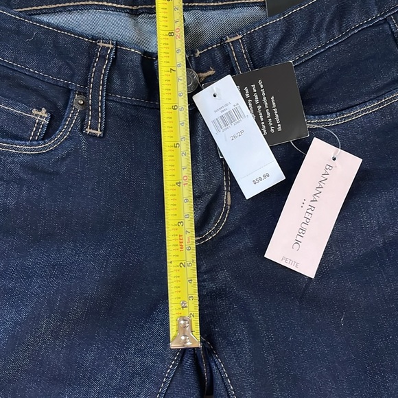 Banana Republic Women’s Petite Straight Leg Jeans NWT - Picture 7 of 9